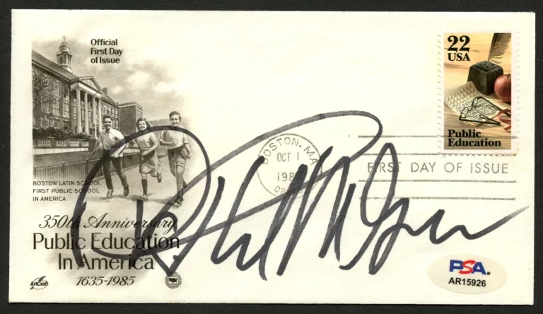Phil McGraw signed autograph FDC American TV Personality DR. PHIL PSA Stickered