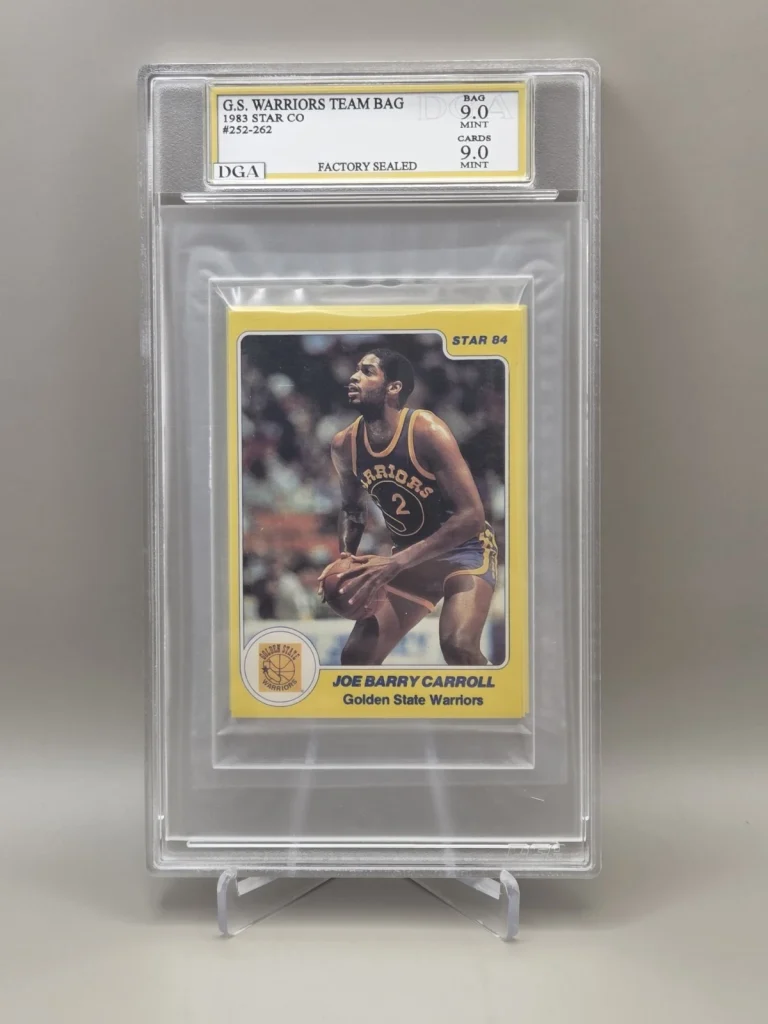 GOLDEN STATE WARRIORS  1983-84 STAR COMPANY BAGGED SEALED TEAM SET DGA 9/9 RARE!