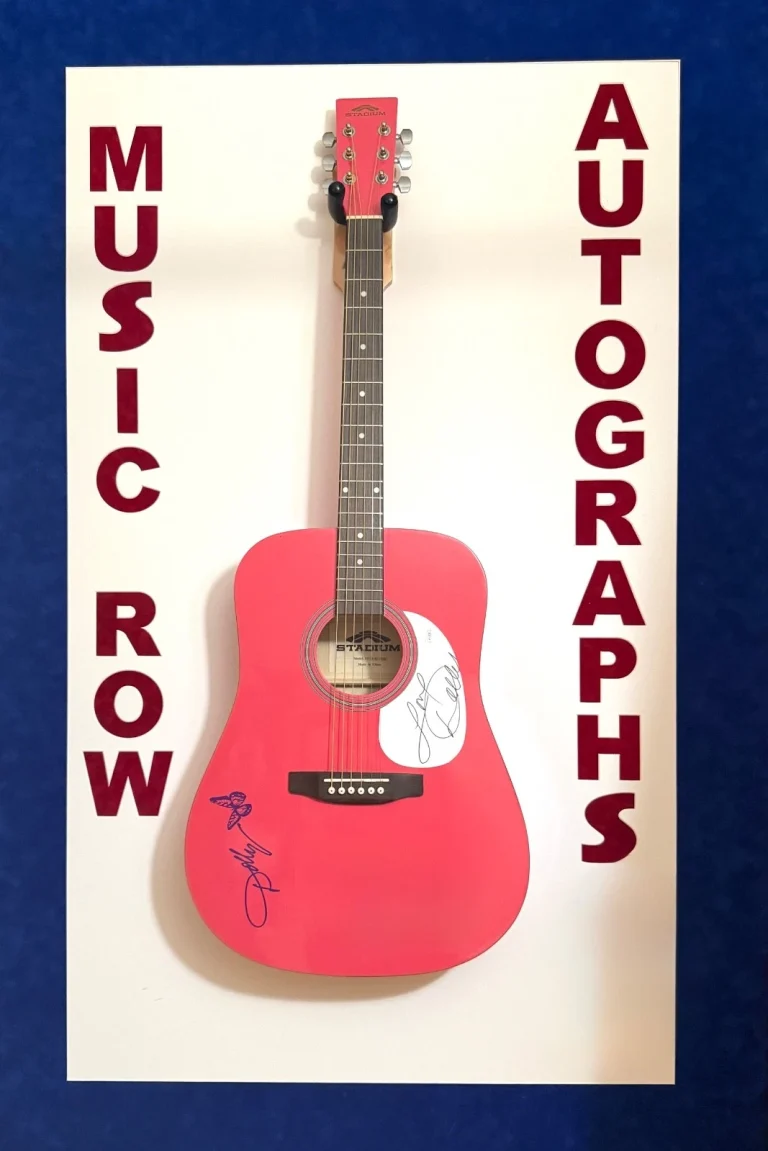 DOLLY PARTON Signed Autograph Acoustic Guitar JSA COA I WILL ALWAYS LOVE YOU