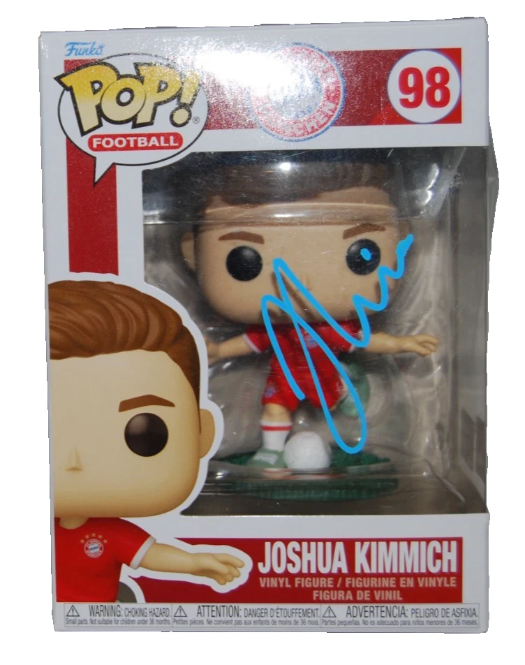 JOSHUA KIMMICH signed (BAYERN MUNCHEN) #98 Soccer Funko Pop BECKETT BY085883