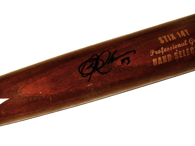 MIKE CAMERON AUTOGRAPHED BAT (SEATTLE MARINERS) - Spring Training Used Bat!