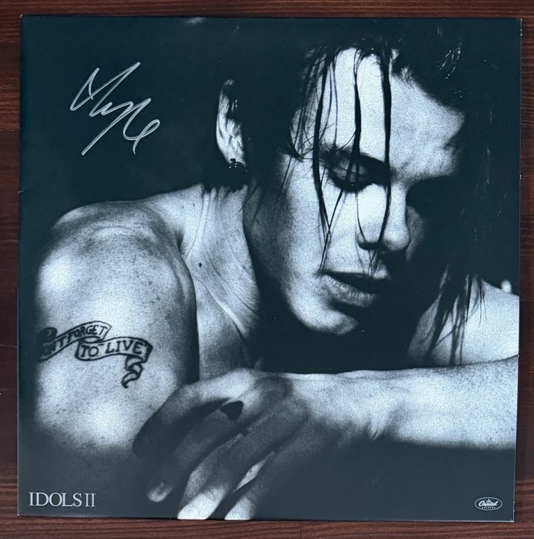 Yungblud Idols II Clear Vinyl LP SIGNED COVER PSA DNA COA Authentic Autograph