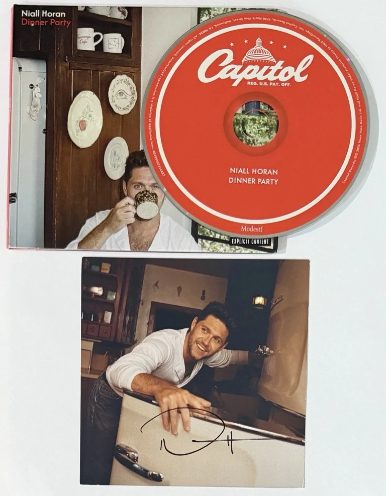 Niall Horan SIGNED Dinner Party Album Card & CD PSA DNA COA AUTO One Direction