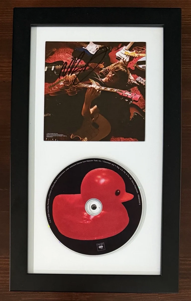 FRAMED SIGNED Malcolm Todd Do That Again Album Card & CD PSA DNA COA AUTOGRAPH