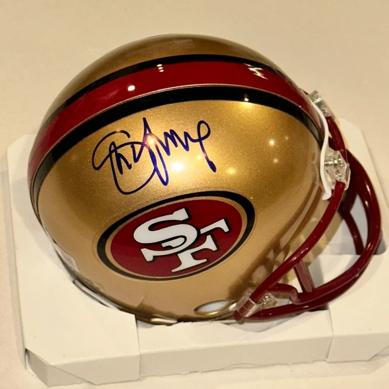 STEVE YOUNG Signed San Francisco 49ers Mini-helmet w/ Beckett Auth (BAS)