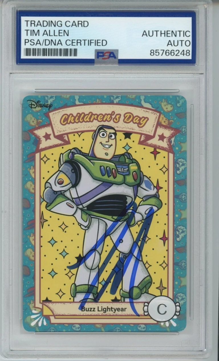 2024 KAKAWOW DISNEY CHILDRENS DAY BUZZ LIGHTYEAR SIGNED TIM ALLEN PSA DNA AUTO