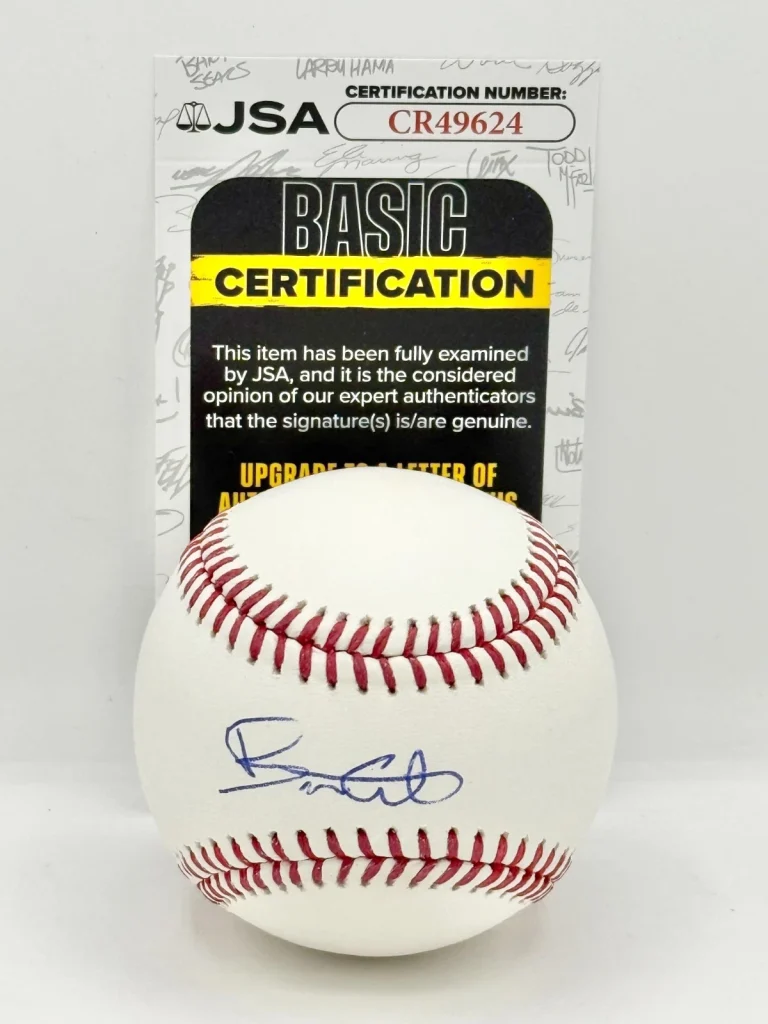 Brian Giles Pittsburgh Pirates signed MLB Baseball Ball autographed JSA