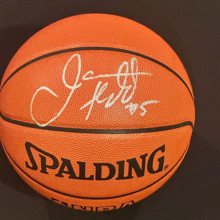 JASON KIDD Signed Spalding Official GAME BASKETBALL Beckett (BAS)