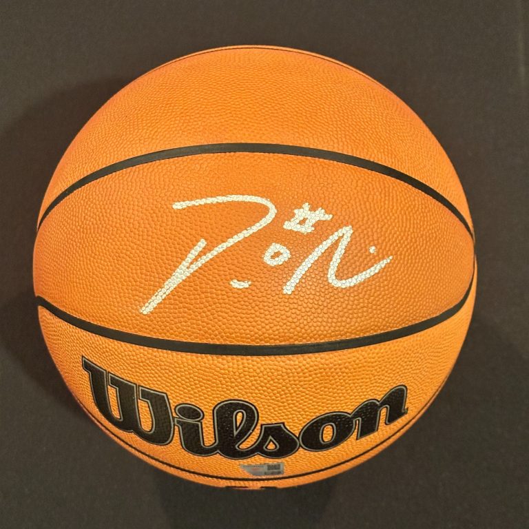 DAMIAN LILLARD Signed Wilson Official GAME BASKETBALL Fanatics Authentic