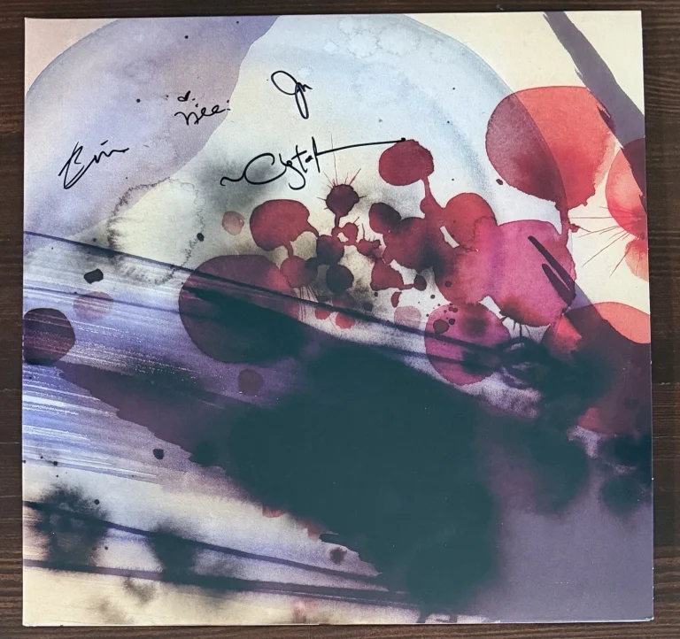 Silversun Pickups BAND SIGNED Swoon Album Vinyl COVER BAS Beckett COA Autograph