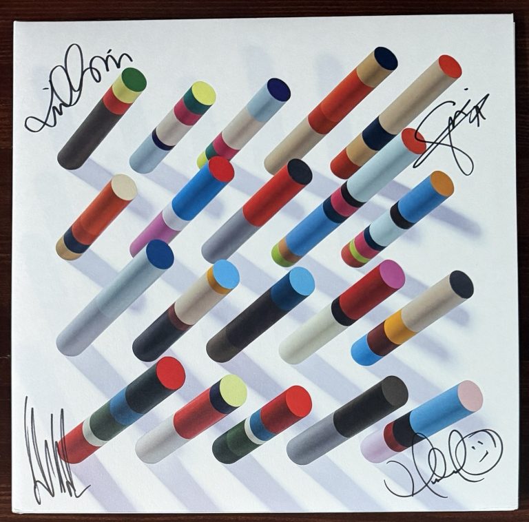 Future Islands BAND SIGNED Fountain Youth Vinyl COVER BAS Beckett COA Autograph