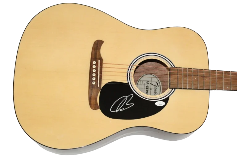 Joe Bonamassa Signed Autograph Fender Acoustic Guitar - Dust Bowl JSA COA
