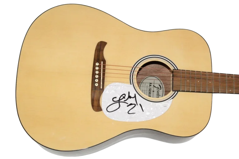 Lindsay Ell Signed Autograph Fender Acoustic Guitar - The Project JSA COA