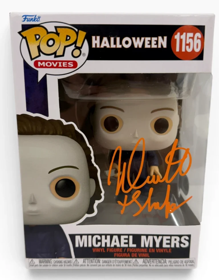 Nick Caste Signed Michael Myers Funko 1156 Halloween Autograph Beckett Witness