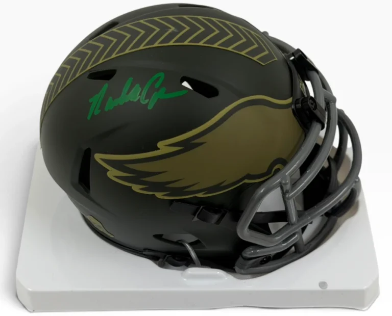 Randall Cunningham Signed Eagles Salute 2025 Speed Mini Helmet Autograph Beckett