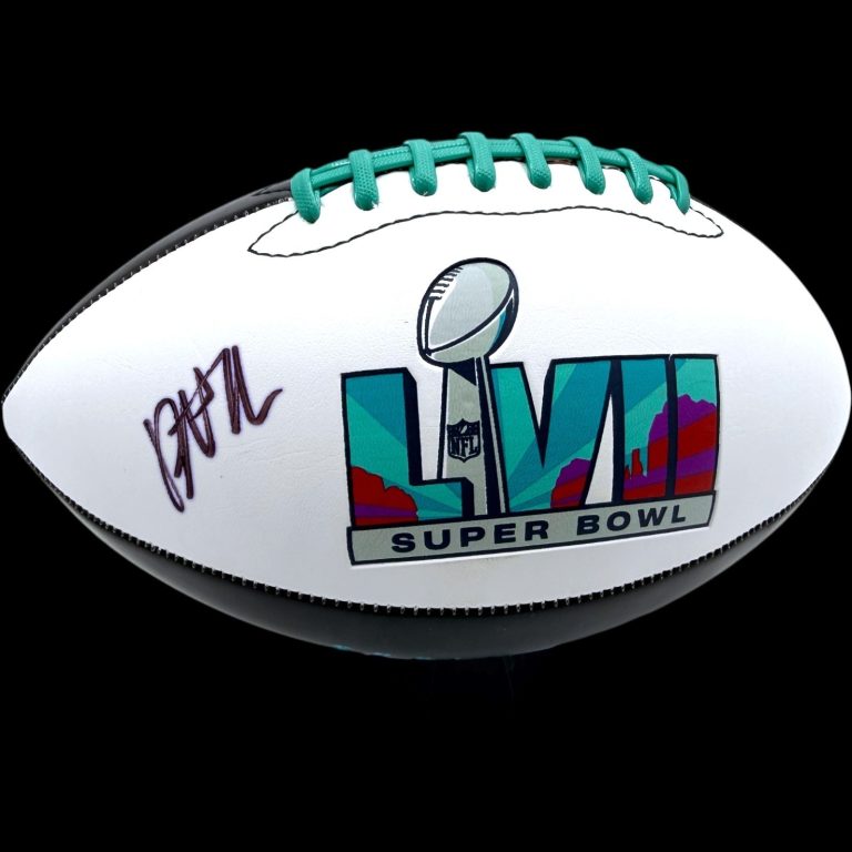BRETT VEACH SIGNED AUTOGRAPHED CHIEFS SUPER BOWL 57 LVII FOOTBALL JSA COA