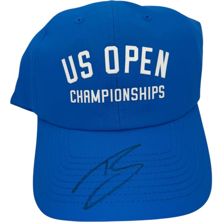 RAFAEL JODAR SIGNED AUTOGRAPHED US OPEN TENNIS HAT CAP JSA COA