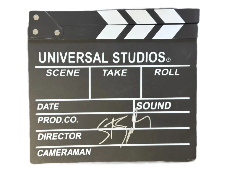 Steven Spielberg Signed Full Size Directors Clapperboard Film Slate Director BAS