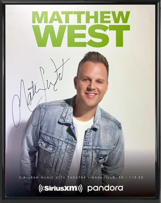 Matthew West signed 2020 22